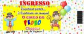 arte convite ingresso