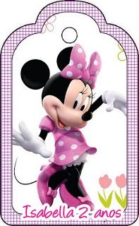 Tag personalizado Minnie